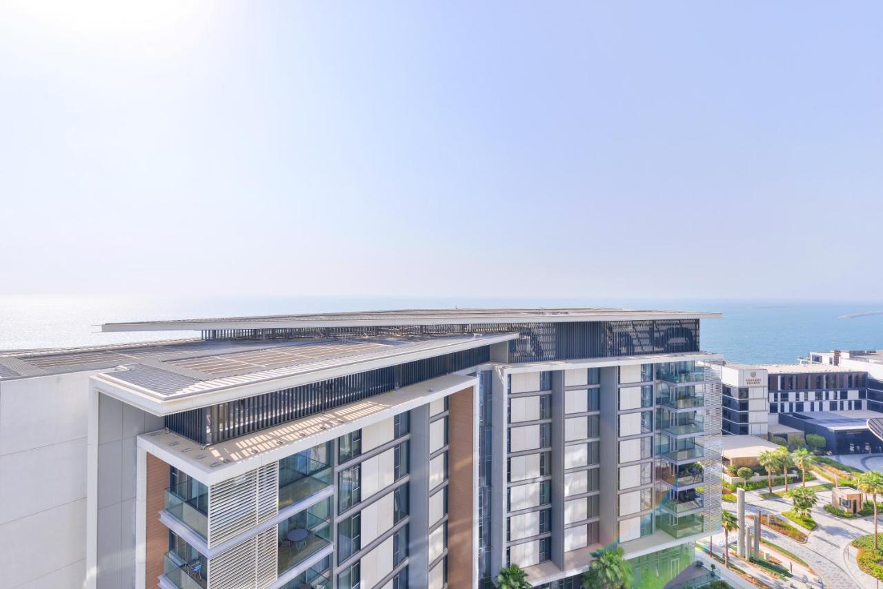 Luxe 3 Bedroom Oceanfront Apartment In The Heart Of Bluewaters Island Дубай Екстер'єр фото